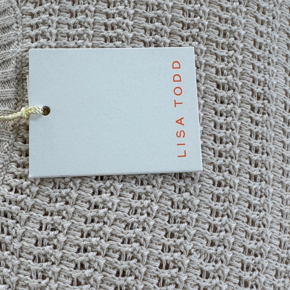 Lisa Todd Beige Knit Sweater